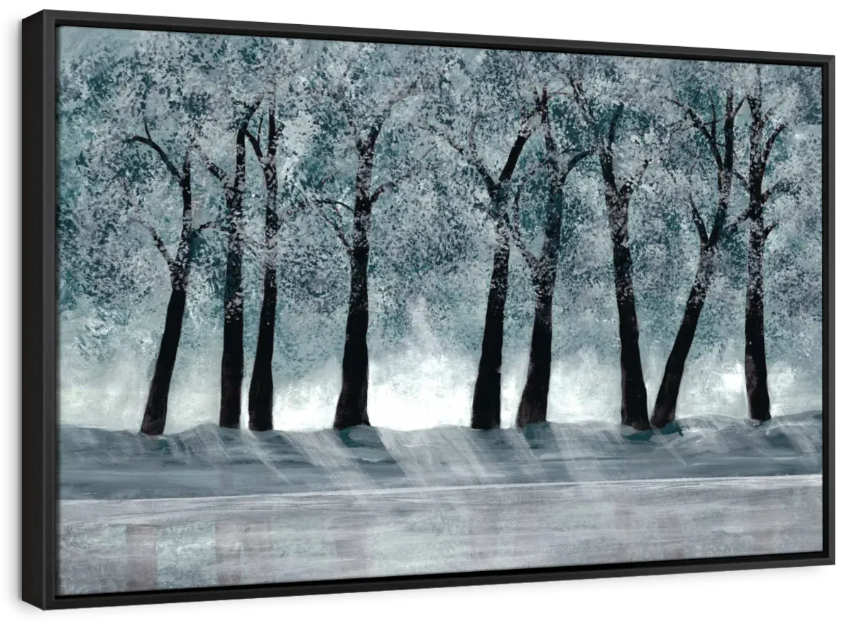 A Blue Forest Wall Art