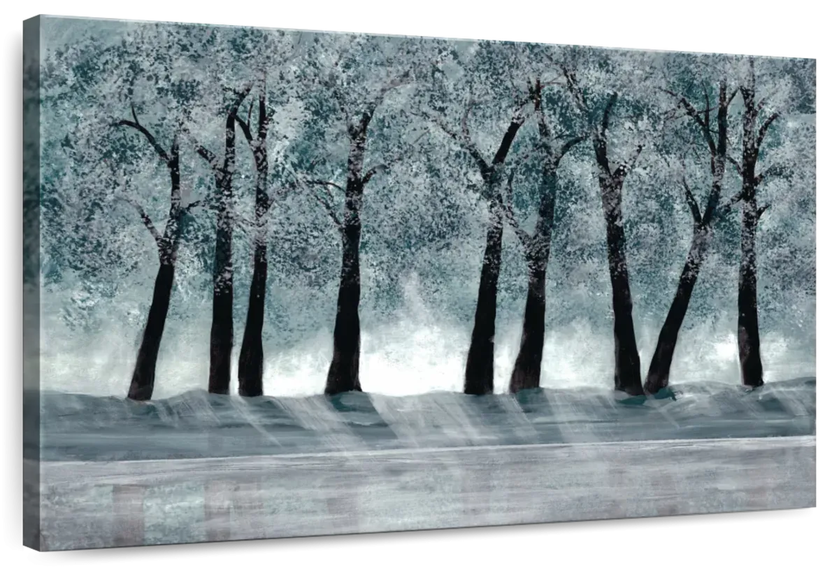 A Blue Forest Wall Art
