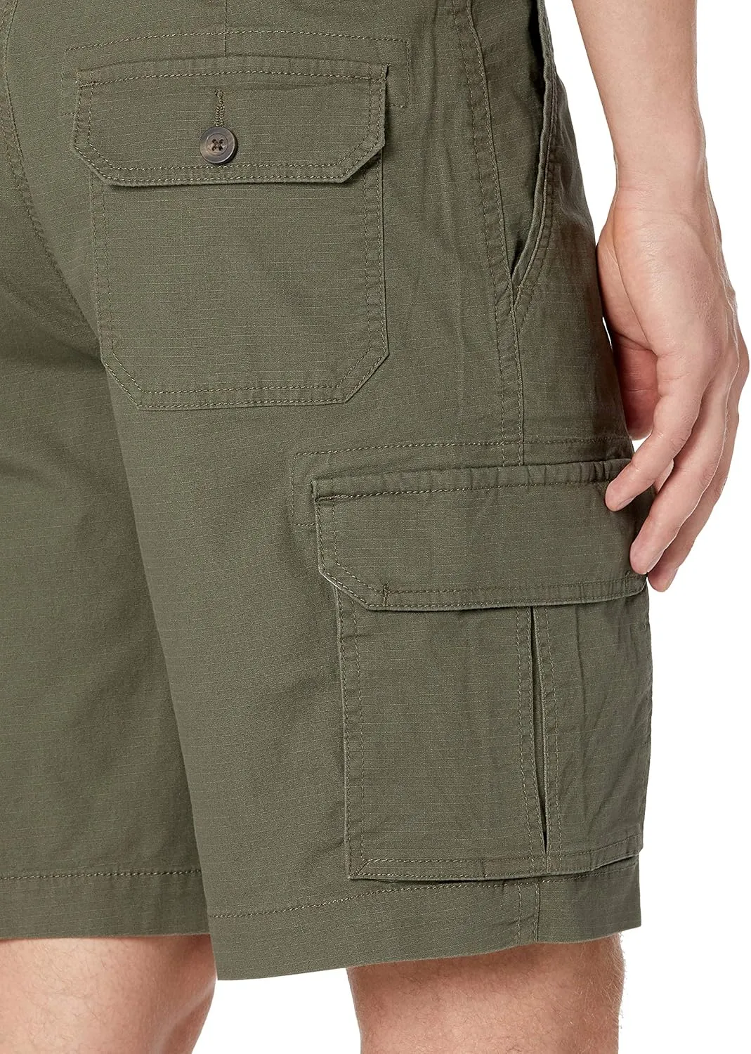Amazon Essentials Men's 10?? Lightweight Ripstop Stretch Cargo Short