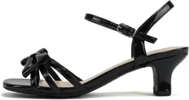 Soda Girly-2 Children's Girl's Open Toe Slingback Block High Heel Sandals